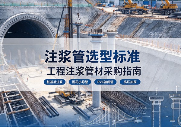 墨玉注浆管选型标准
